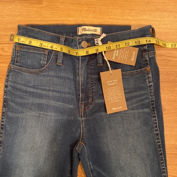BNWT Madewell Roadtripper Jeans: Knee-Rip Edition - Picture 15 of 16